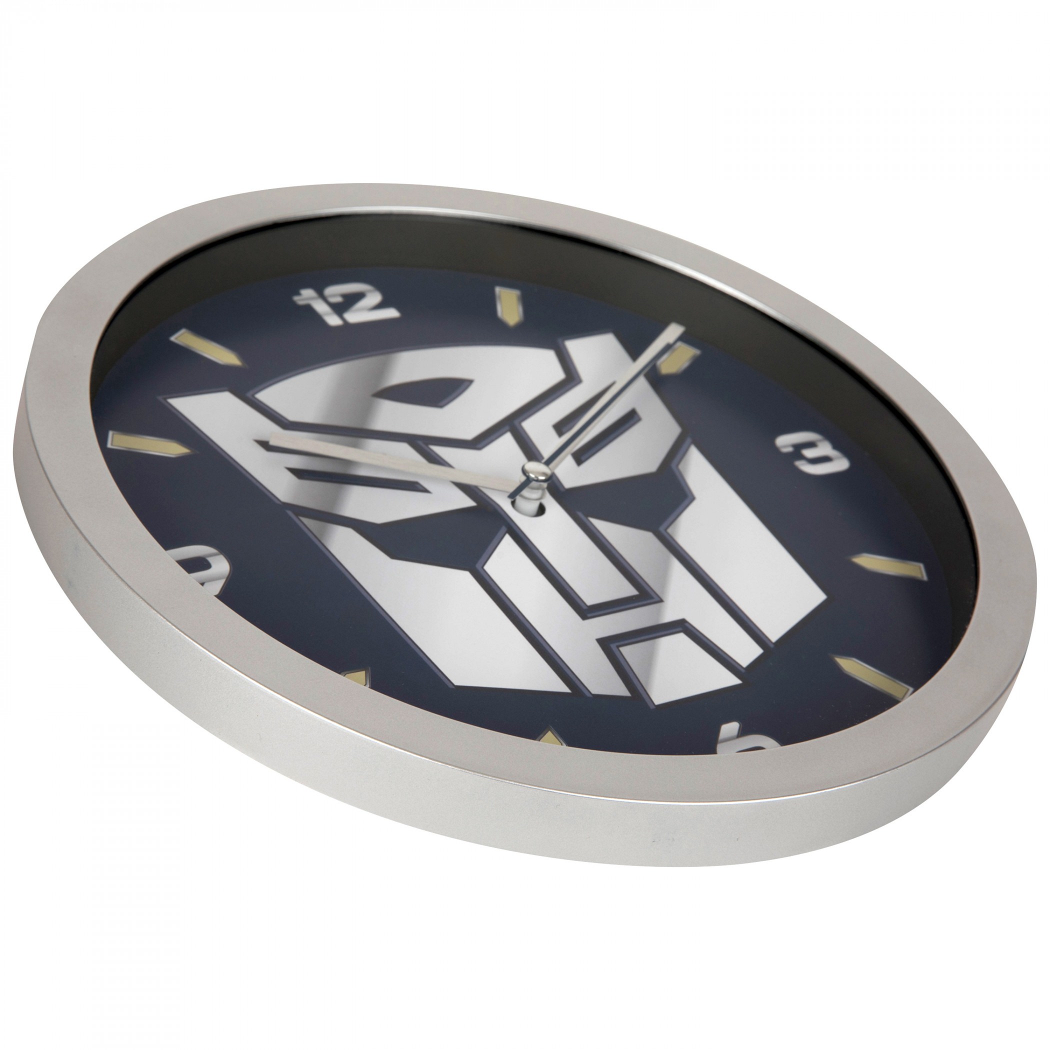 Transformers Autobot Insignia Chrome Wall Clock